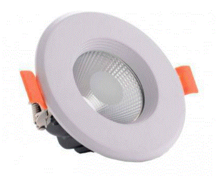 Indoor 3-inch Panel Lamp, 5W, Yellow (K-ONE)